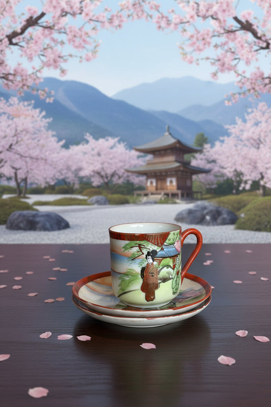 Geisha Girl Porzellan Set