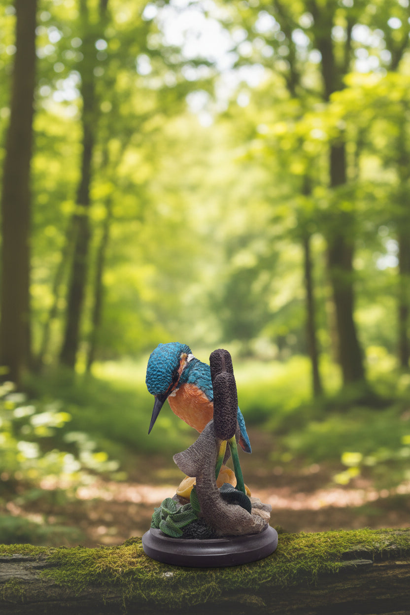 Eisvogel Figur ca. 9 cm hoch