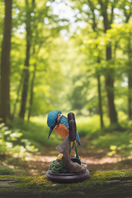 Eisvogel Figur ca. 9 cm hoch