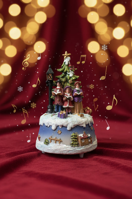 Weihnachts-Spieluhr ca. 15 cm hoch