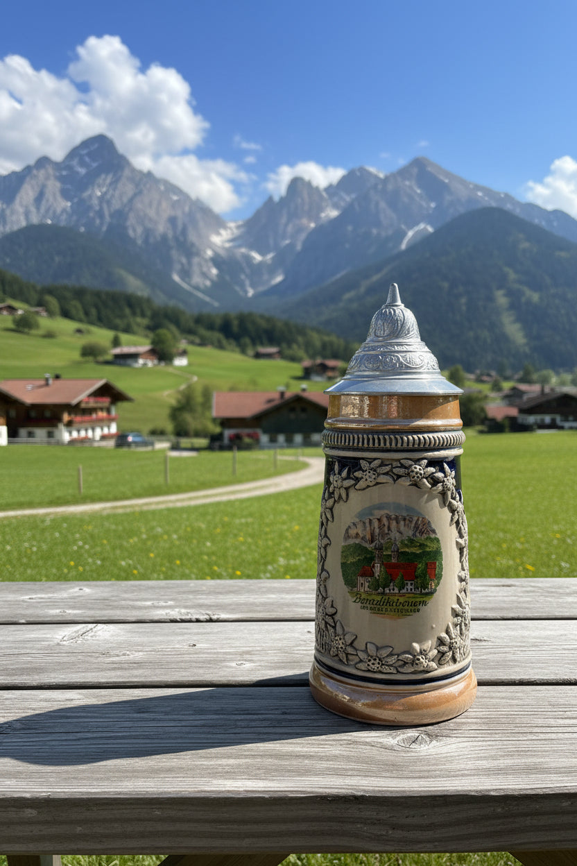 3er-Set Bierkrüge aus Bayern