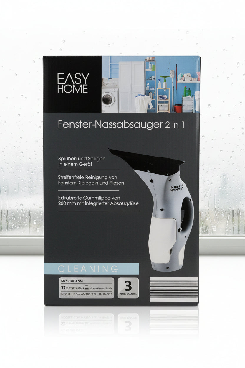 Fenster Nassabsauger der Marke Easy home