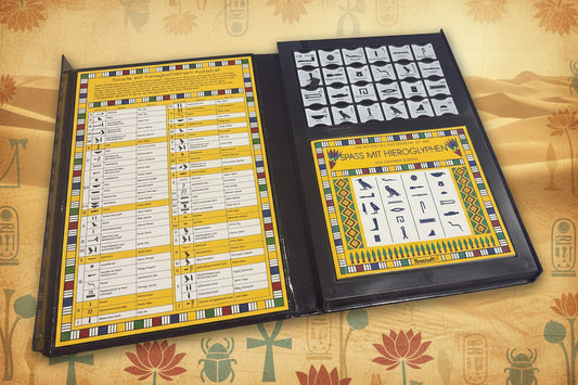 Stempelset ,,Spaß mit Hieroglyphen"