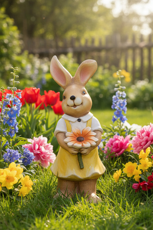 Keramik Osterhase ca. 45 cm hoch