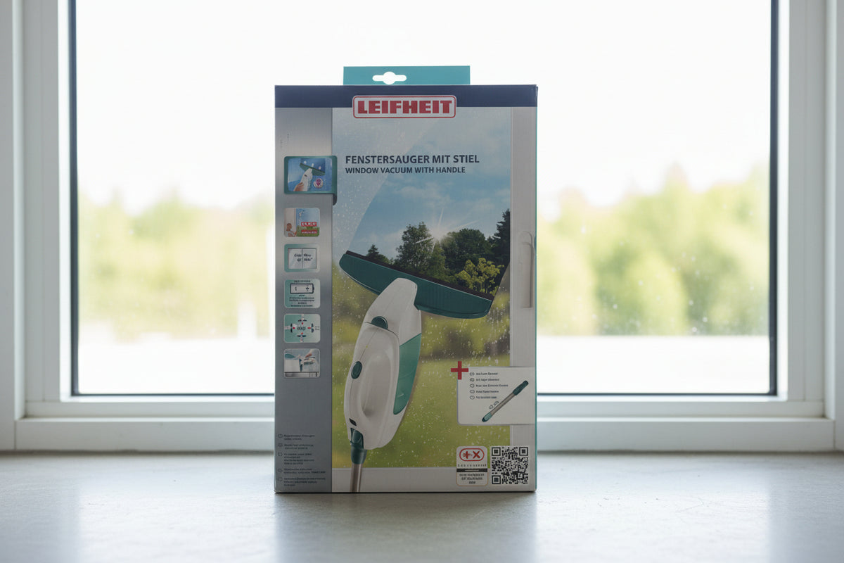 Fenster Sauger mit Stiel der Marke Leifheit OVP