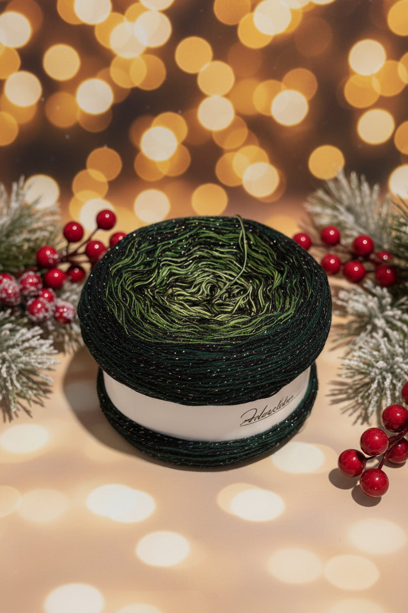 4-Fädiges Garn ,,Adventskranz"