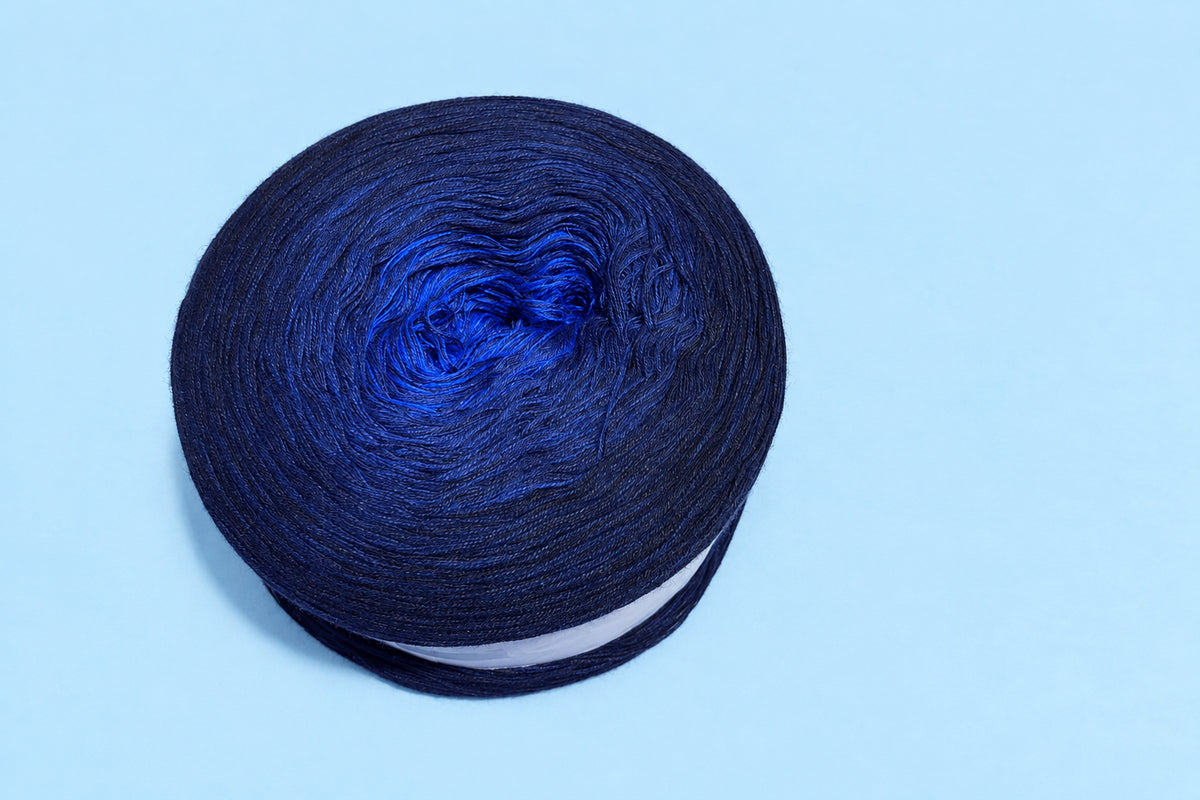 4-Fädiges Garn ,, dark sapphire"