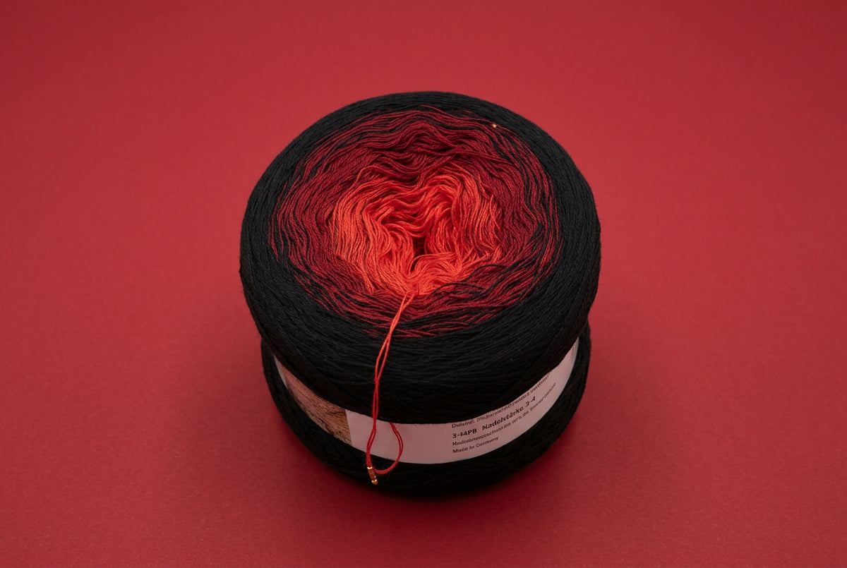 3-Fädiges Garn ,, Gothic Rose"