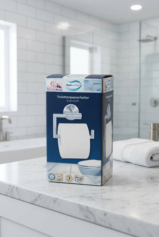 Toilettenpapierhalter aus Edelstahl