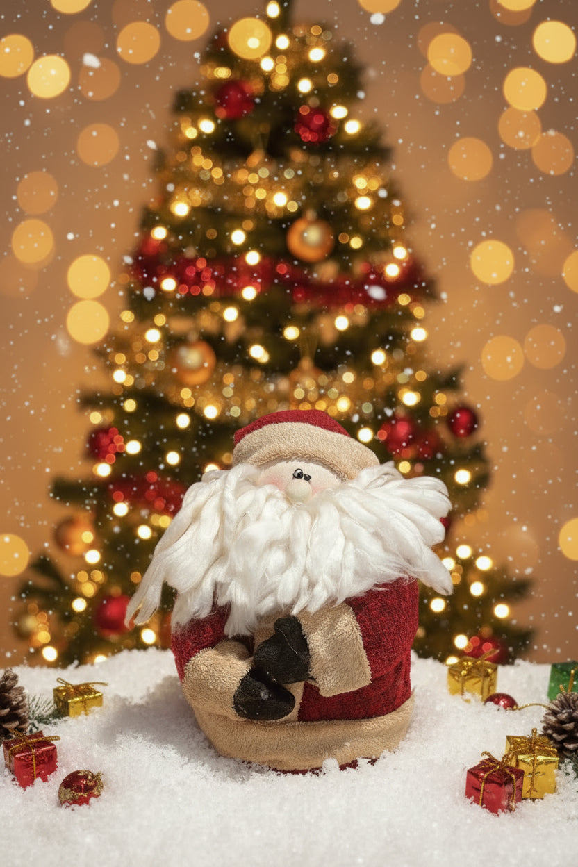 Weihnachtsmann Türstopper ca. 20 cm hoch