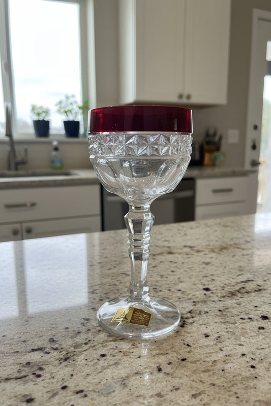 Anna Hütte Glas ca. 18 cm hoch